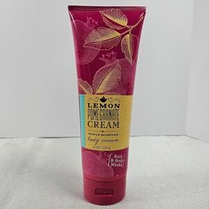 Bath & Body Works Lemon Pomegranate Cream Triple Moisture Body Cream 8oz New